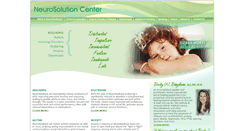 Desktop Screenshot of neurosolutioncenter.com